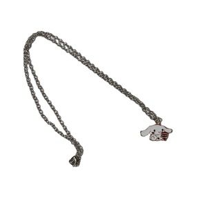 Cinnamoroll Silver Charm Chain Necklace • Sanrio Women & Girls Kawaii Character